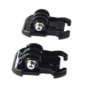 baratos Câmera, Fotografias, Vídeo &amp; Acessórios-htl-101fast montagem fivela montar para GoPro Hero 4/2/3/3 + / sj4000 - preto (2 peças)