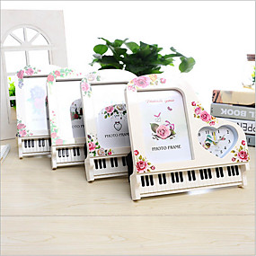 baratos Porta-Retratos &amp; Álbuns-Molduras Moderno/Contemporâneo Inovador,Plástico 1 Médio