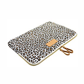 baratos Capinhas para MacBook Air 13"-Mangas Estampa de Leopardo Tela de pintura para MacBook Pro 13 Polegadas / MacBook Air 11 Polegadas / MacBook Air 13 Polegadas