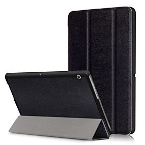 baratos Huawei Tablets Case-Capinha Para Huawei Huawei MediaPad T3 10(AGS-W09, AGS-L09, AGS-L03) Capa Proteção Completa / Tablet Cases Rígida PU Leather