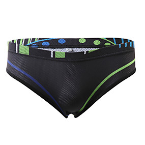 baratos Roupa Esportiva-Malciklo Mulheres Cueca Boxer Acolchoada Moto Shorts Calças Respirável Secagem Rápida Esportes Geométrico Elastano Lycra Preto Ciclismo de Montanha Ciclismo de Estrada Roupa Roupa de Ciclismo