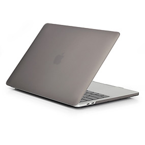 baratos Capinhas para MacBook Pro 15"-Capa para MacBook Áspero Sólido Policarbonato para Para o Novo MackBook Pro 15" / Para o Novo MackBook Pro 13" / MacBook Pro 15 Polegadas