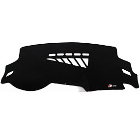 abordables Tapis intérieur de voiture-Automobile Matrice de tableau de bord Tapis Intérieur de Voiture Pour Audi 2016 2015 2014 2013 2012 2011 2010 2009 A4L