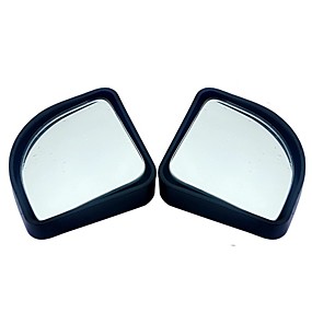 baratos Rear View Monitor-2pcs / lot acessórios de carro pequeno espelho redondo espelho retrovisor espelho retrovisor óptico lente de grande angular 360 graus de