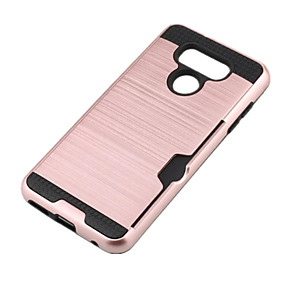 baratos LG G6-Capinha Para LG LG V30 / LG K10 (2017) / LG G6 Porta-Cartão Capa traseira Armadura Rígida TPU