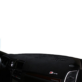 abordables Tapis intérieur de voiture-Automobile Matrice de tableau de bord Tapis Intérieur de Voiture Pour Audi 2015 2014 2013 2012 2011 2010 2009 2008 Q7