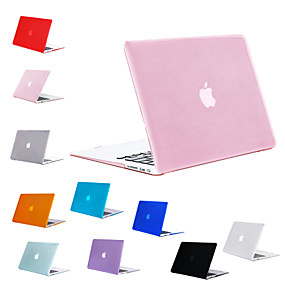 baratos Capinhas para MacBook Air 13"-Capa para MacBook Sólido PVC para MacBook Pro 13 Polegadas / Para o Novo MackBook Pro 13" / New MacBook Air 13" 2018