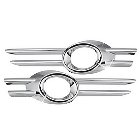 baratos Decoração de pára-choques de carro-2pcs Carro Pára-Choques / Capas de luz para carros Comum para Faróis de nevoeiro dianteiros Para Volkswagen Passat 2009 / 2010 / 2011