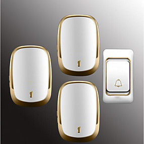 baratos Sistemas de Campainha-Factory OEM Sem Fio Campainha de um a três Música / Ding Dong Campainha não-visual Superficie Montada