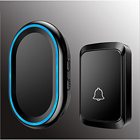 baratos Sistemas de Campainha-Sem Fio Campainha de um a um Música / Ding Dong Campainha não-visual Superficie Montada