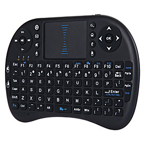 baratos Air Mouse &amp; Controle Remoto-I8S Air Mouse / Teclado / Controle Remoto Mini 2.4GHz Sem fio Air Mouse / Teclado / Controle Remoto Para / Android 5.1
