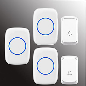 baratos Sistemas de Campainha-Sem Fio Campainha de dois a três Música / Ding Dong Campainha não-visual Superficie Montada