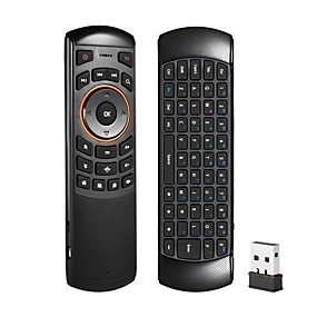 baratos Air Mouse &amp; Controle Remoto-X6 Air Mouse / Teclado / Controle Remoto Mini 2.4GHz Sem fio Air Mouse / Teclado / Controle Remoto Para