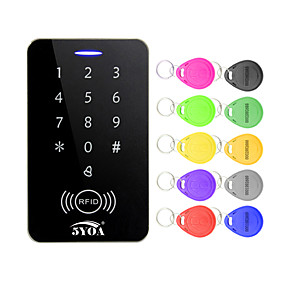 baratos Access Control &amp; Attendance Systems-5YOA B10-10KeyTK4100 Conjunto de sistema de controle de acesso / Teclado de controle de acesso RFID Senha / Cartão de Identidade Casa / Apartamento / Escola