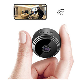 baratos Segurança-a9 versão atualizada wifi 1080p full hd night vision câmera ip sem fio ao ar livre mini câmera filmadora gravador de vídeo vigilância de segurança em casa micro câmera pequena monitor remoto telefone