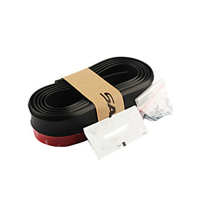 baratos Decoração de pára-choques de carro-2.5 m Tira abundante do carro para Amortecedor dianteiro do carro Novo Design / Externo Comum Borracha Para Universal Todos os Anos Todos os Modelos