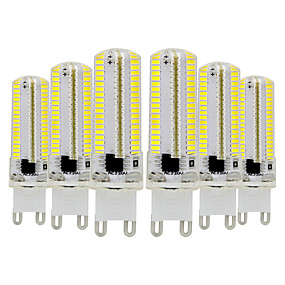 baratos Iluminação Profissional-YWXLIGHT® 6pcs 7 W Luminárias de LED  Duplo-Pin 600-700 lm G9 T 152 Contas LED SMD 3014 Regulável Branco Quente Branco Frio 220-240 V 110-130 V
