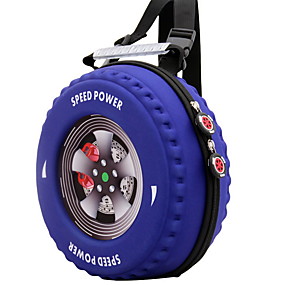 baratos Mochilas Infantis-Grande Capacidade material especial Ziper mochila Diário Verde / Preto / Vermelho