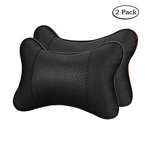 billige Bil nakkestøtter Taljepuder-bil nakkestøtter nakkestøtter krystal / sort 100g / m2 polyester strikket stræk forretning for universelle alle år