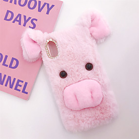 baratos Xperia XA2 Ultra-Capinha Para Sony Xperia XZ2 Compact / Sony Xperia XZ2 Premium / Xperia XZ2 Faça Você Mesmo Capa traseira Animal Têxtil / TPU