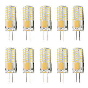 G4 3W 30 LED 2835 SMD 200-300 Lm Warm White Cool White Natural White LED Bi-Pin Lights AC 220-240 V 10 pcs Color : Cold White Lights Bulbs