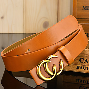 baratos Cintos de Moda-Mulheres Festa / Básico Cinto para a Cintura Sólido