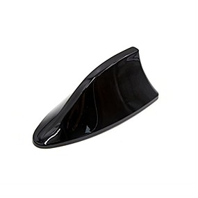 baratos Decoração do telhado do carro-1 pcs plástico barbatana de tubarão estilo carro veículo am / fm antena de antena de sinal de rádio