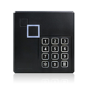 baratos Access Control &amp; Attendance Systems-Genérico à prova de intempéries 125 kHz wiegand 26 26bit controle de acesso do teclado rfid leitor cor preto