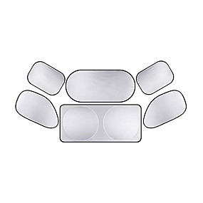 preiswerte Auto Sonnenschutz Visiere-6 teile / satz auto autofenster sonnenschutz sonnenschutz abdeckung visier schild uv block auto schutz