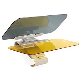 voordelige DIY Car Interiors-2 in 1 anti-stralingsbescherming polarisatie autoruit zonneschermen dag en nacht zonnebril voor bestuurder