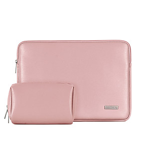 baratos Novidades-Laptop 13 " / Laptop 14 " / Laptop de 15 polegadas Manga PU Leather Tecido / Couro para escritório de negócios para colégios e escolas para viajar À Prova-de-Água Resistente ao Choque