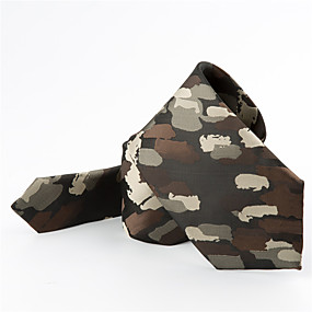 baratos Acessórios Masculinos-Homens / Para Meninos Festa / Trabalho / Básico Gravata Listrado / Estampado