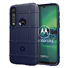 baratos LG G6-Capinha Para Motorola LG G6 / Moto G7 Play / Moto G7 Power Antichoque Capa traseira Estampa Geométrica Silicone