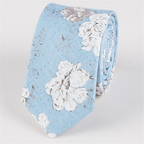 baratos Acessórios Masculinos-Homens / Para Meninos Festa / Trabalho / Básico Gravata Listrado / Estampado