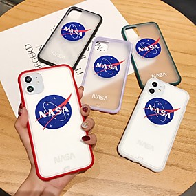 baratos iPhone 11-Capinha Para Apple iPhone 11 / iPhone 11 Pro / iPhone 11 Pro Max Antichoque Capa traseira Sólido Plástico