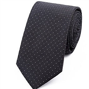 baratos Acessórios Masculinos-Homens / Para Meninos Festa / Trabalho / Básico Gravata Listrado / Estampado