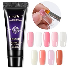 baratos Produtos para Unhas-1 pc 15 ml construção rápida unhas extensão gel acrílico poli uv gel uv construtor dicas de unhas verniz gel solução de deslizamento