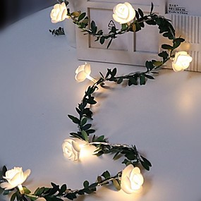 10M 33FT 100LED Flexible Wire Rice Fairy Light Christmas Garland Tree Plant Twig