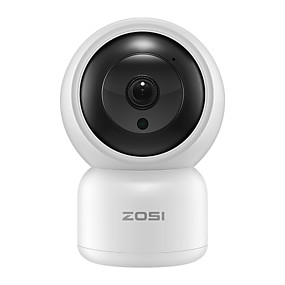 baratos Monitores Bebê-zosi armazenamento em nuvem 1080p 2.0mp 4x zoom digital câmera ip ptz sem fio rastreamento automático vigilância de segurança doméstica 3.6mm câmera wifi inteligente detecção de movimento áudio