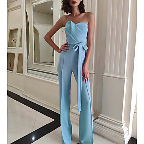 baby blue women's jumpsuits