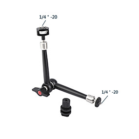 baratos Câmera, Fotografias, Vídeo &amp; Acessórios-camvate braço mágico articulado de 9 '' para serviço pesado com roscas macho de 1/4 ''&amp;amp;amp; suporte para sapato (versão atualizada) c2493