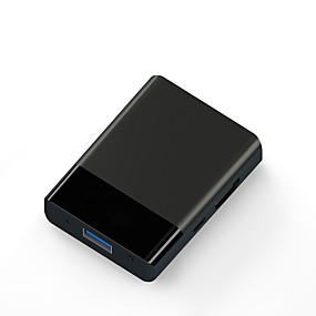 baratos Projetores e Acessórios-Apple android r6 1080p adaptador hdmi para vga macho para fêmea conversor digital analógico adaptador de áudio e vídeo para ps4 laptop pc projetor