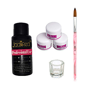 baratos Produtos para Unhas-6 pcs Kits de unhas Clássico Faça Você Mesmo Estiloso Profissional Tradicional / Clássico Diário Iniciante Festival Líquido Acrílico Pó Acrílico Gel UV para Unha de Dedo