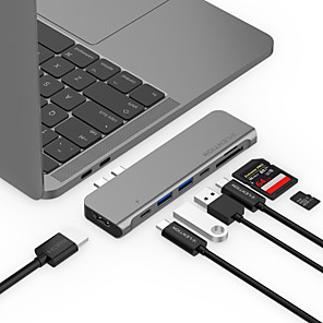 VG Bags Ultra-Slim Black 15-inch Laptop Sleeve Bag with USB Hub and HDMI Cable for Apple MacBook Pro 15 Mouse