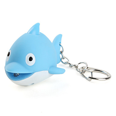 dolphin keychain plush