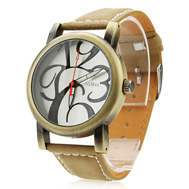 analog quartz wrist watch