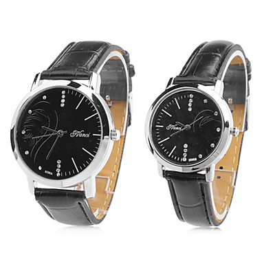 black analog wrist watch