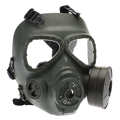 Skull Style Gas Mask for Outdoor War Games - Army Green 671227 2018 ...