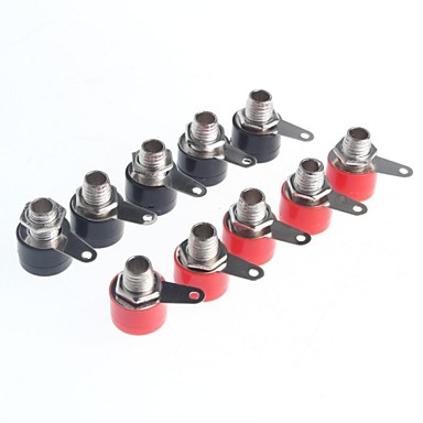 baratos Fontes de Alimentação Elétrica-4 milímetros de banana jack / terminal (10pcs)