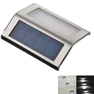 Kültéri napenergia 2 led kerti út lépcsÅn falú rozsdamentes acél ...